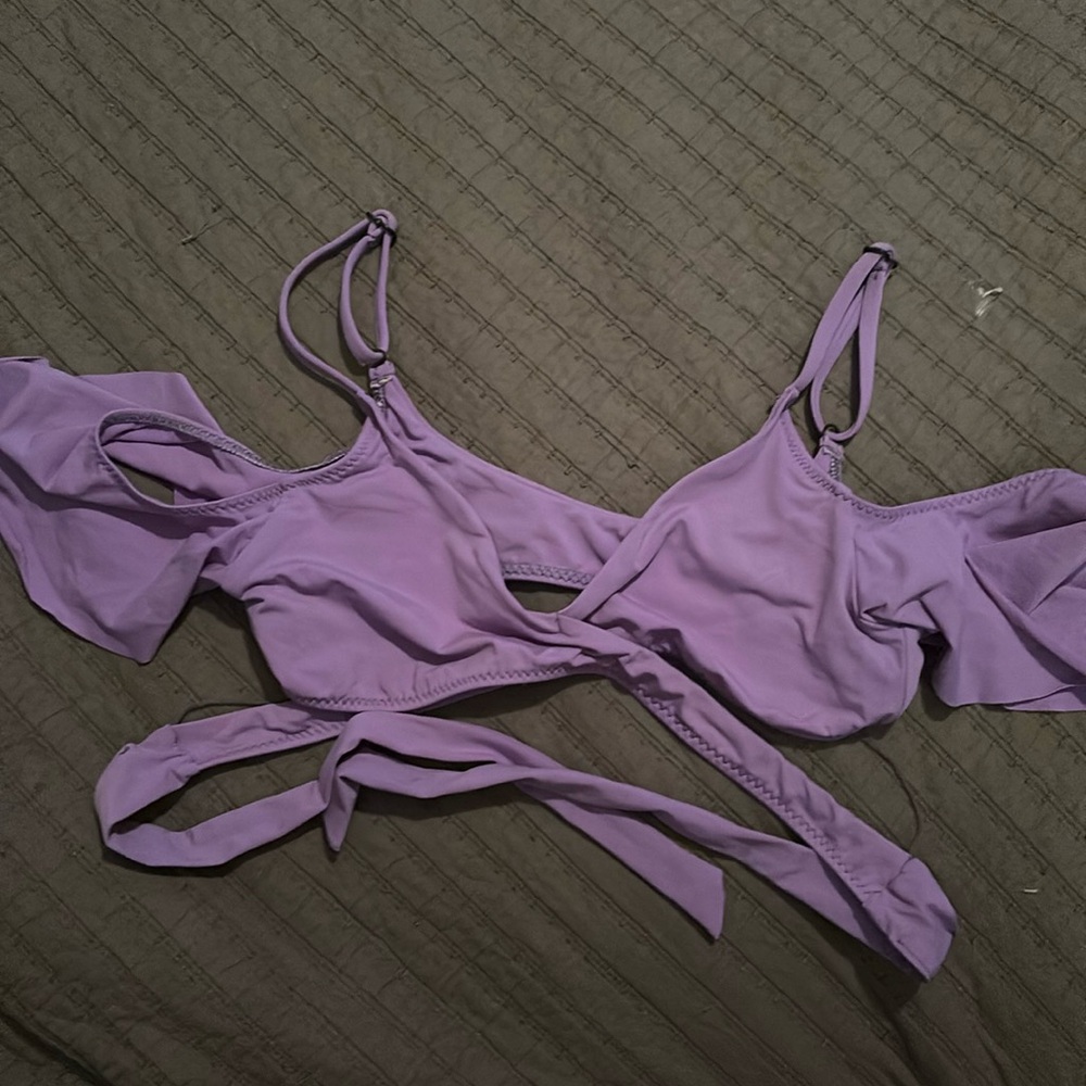 Becca lilac swimsuit top